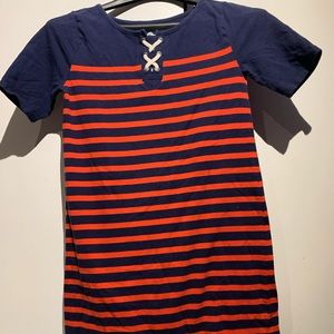 Kids Striped T-Shirt Dress
